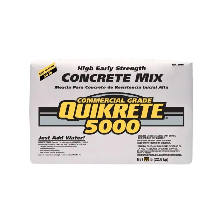 Quikrete® 5000 Concrete Mix - Icasa USA Building Material Distributor