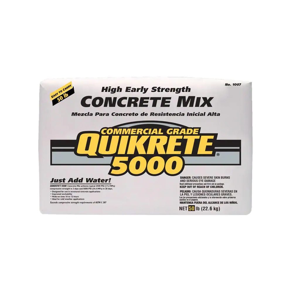 Quikrete® 5000 Concrete Mix - Icasa Usa Building Material Distributor