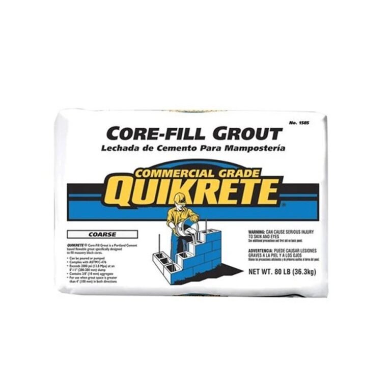 Quikrete Core-Fill Masonry Grout Coarse - Icasa USA Building Material ...