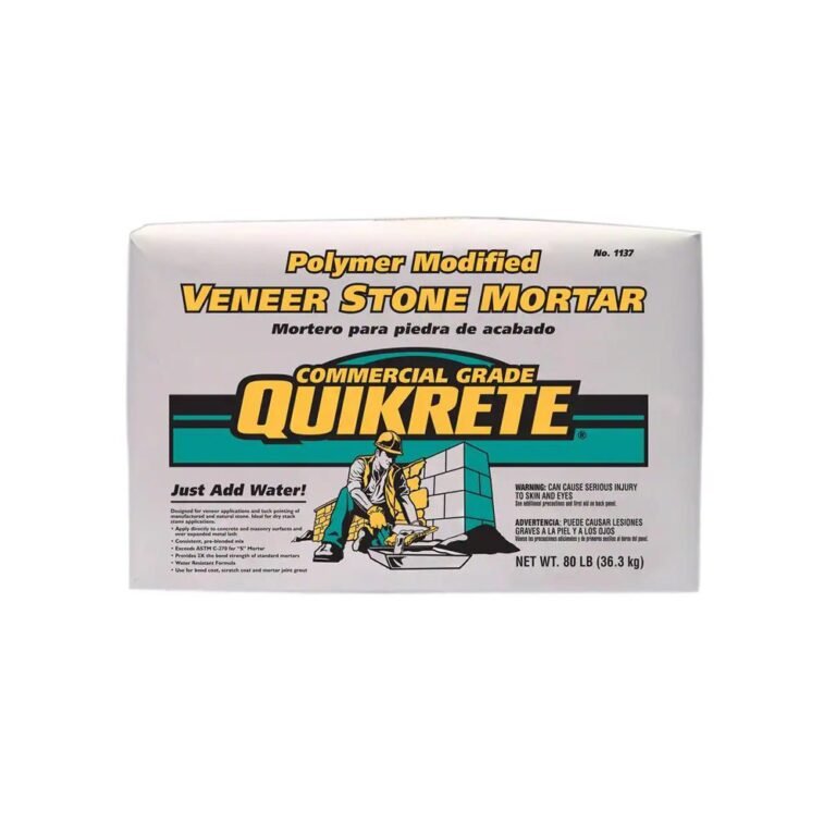 Quikrete Mortar Veneer Stone Polymer Modified Icasa USA Building