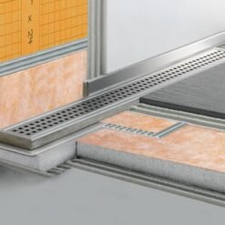 KERDI-LINE STRAINER shower construction building materials