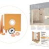 kerdi shower waterproof kit schluter building materials