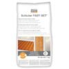 setting materials thinset schluter tiles white and grey